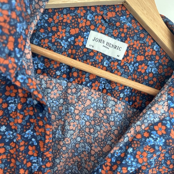 Other - Men's Floral Shirt - John Heric Sweden floral and fun!